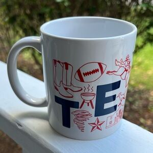 NWOT Maptote Texas Mug